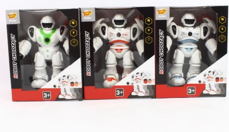 SmilyPlay chodzący robot niebieski