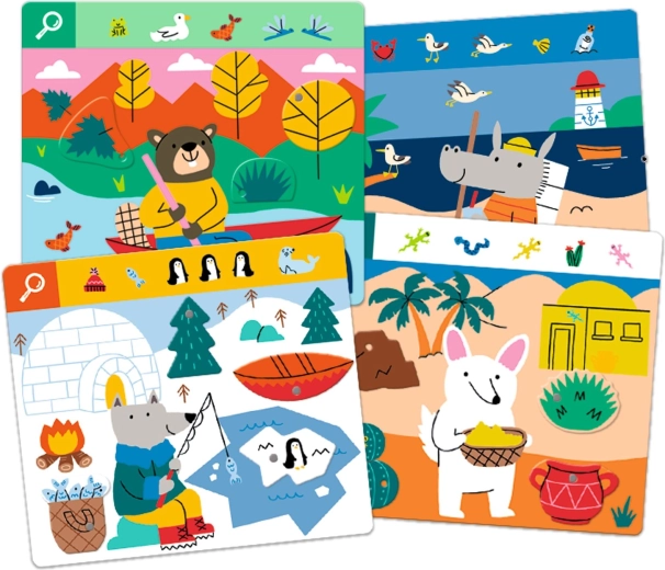 Scenki tematyczne pełne detali