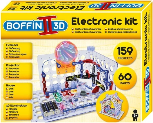 Boffin II 3D elektroniczna zestaw konstrukcyjny z efektami 3D i projektorem
