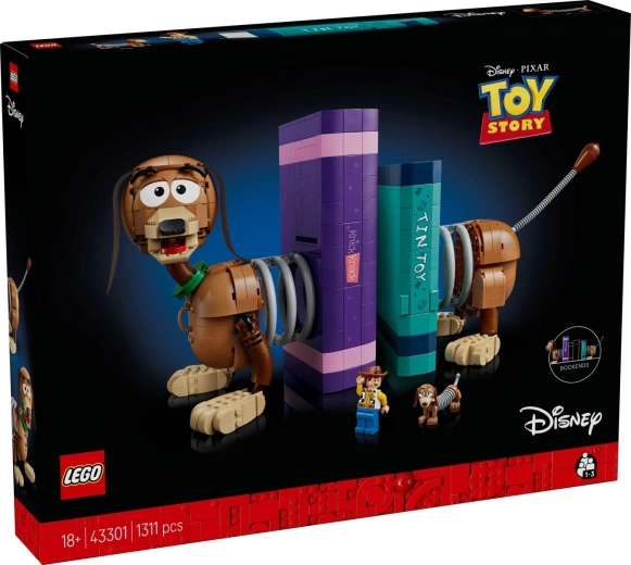 LEGO Disney Pixar Toy Story Slinky Dog – podpórki do książek