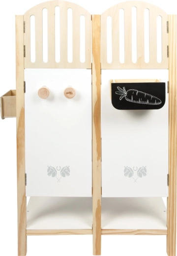 Żłoby z tablicową powierzchnią na etykiety