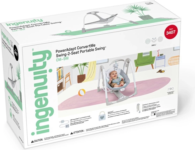 Huśtawka i leżaczek 2w1 dla maksymalnej elastyczności