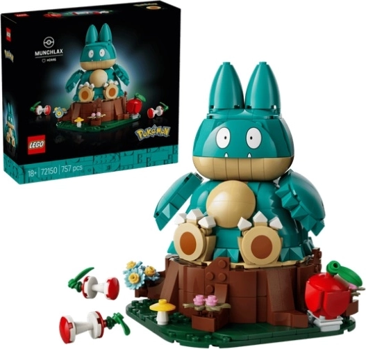 LEGO Pokémon Munchlax – kolekcjonerski model do zbudowania
