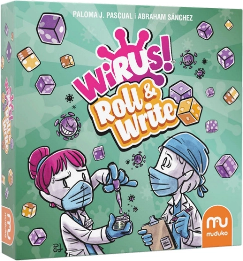 Wirus: roll & write gra stołowa