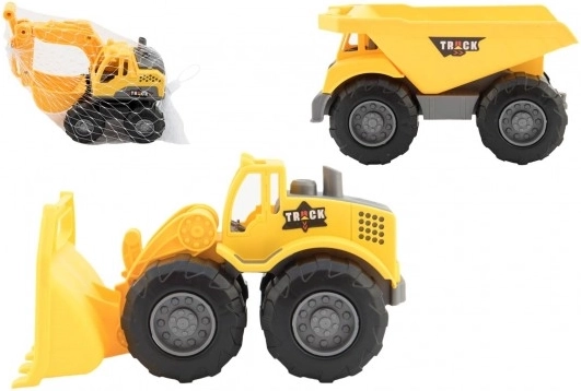 plastowa maszyna budowlana 18–20 cm z napędem bezwładnościowym w siatce