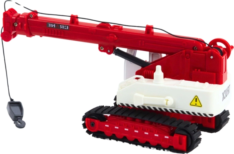 Wytrzymała metalowa kabina i stabilne gąsienice