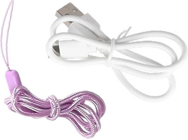 W zestawie kabel USB‑C i smycz na szyję