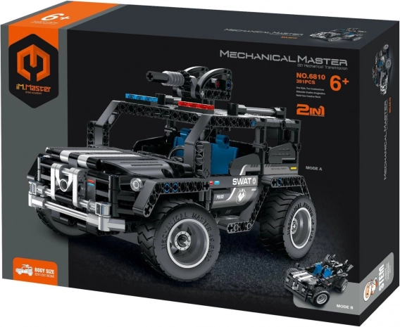klocki im.master terenowe auto 2w1, 391 elementów