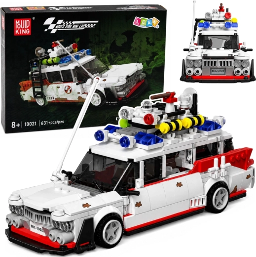 Mould King Ghostbus – zestaw konstrukcyjny samochodu (631 elementów)