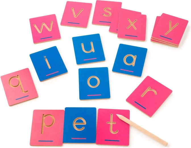 Toys for Life nauka alfabetu – zestaw drewniany