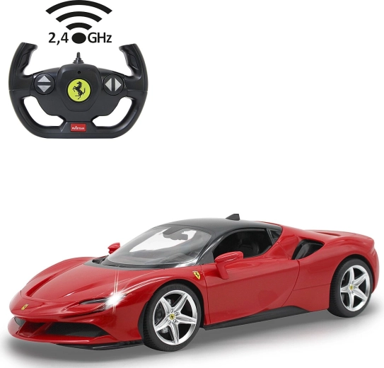 Jamara Ferrari SF90 Stradale samochód RC 1:14 czerwony - 1 sztuka