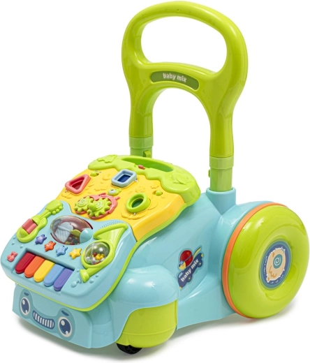 Dziecięcy chodzik muzyczny BABY MIX niebieski