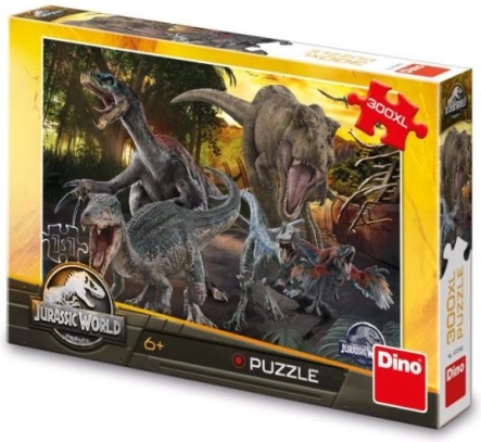 Puzzle Świat Jurajski 300 XL kawałki