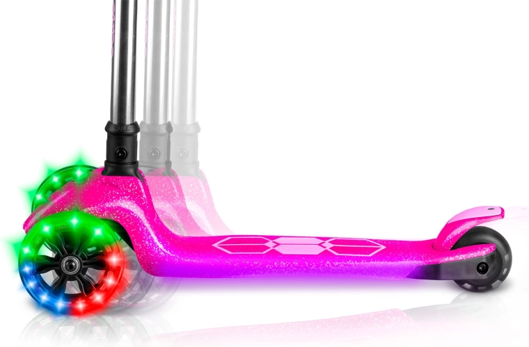 Świecące koła LED dla bezpieczeństwa i zabawy