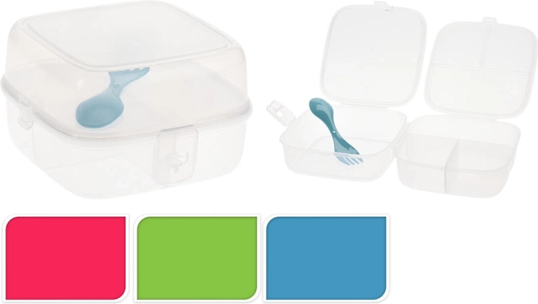 Bezpieczne zamknięcie na klik i przezroczyste ścianki