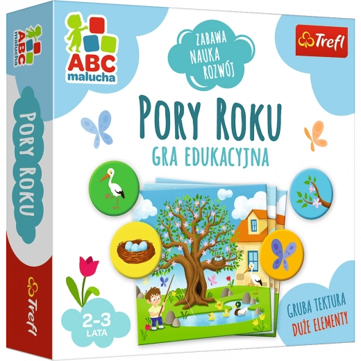 Pory roku - Edukacyjna gra z serii ABC Malucha
