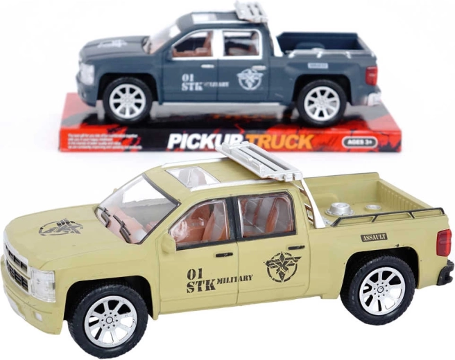 Plastikowy samochodzik pick-up na napęd bezwładnościowy 26 cm - 1 szt.