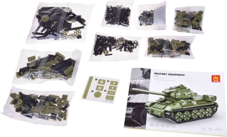 604 elementów i przejrzysta instrukcja