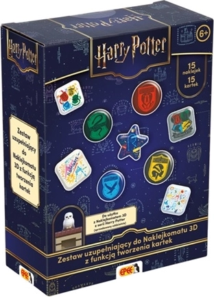 EPEE Naklejkomat 3D Harry Potter zestaw uzupełniający