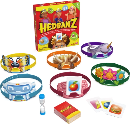 Spin Master Hedbanz gra towarzyska w zgadywanie