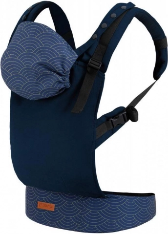 Ergonomiczne nosidełko MoMi COLLET – Niebieskie
