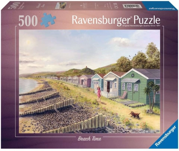 Puzzle Ravensburger Czas na plaży 500 elementów