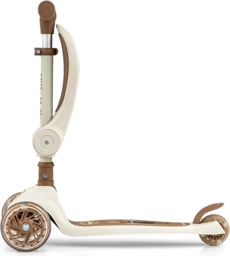 Stabilna trójkołowa konstrukcja ze sterowaniem balansowym