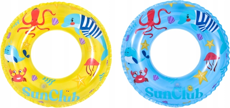 Wesołe morskie motywy w dwóch kolorach