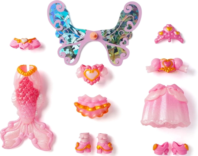 Przebrania 3w1: księżniczka, wróżka, syrena