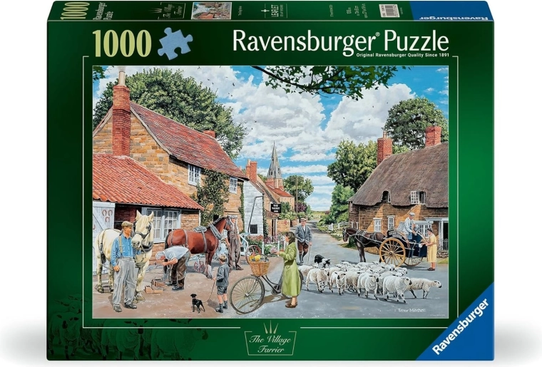 Puzzle Ravensburger Królestwo kowala, 1000 elementów