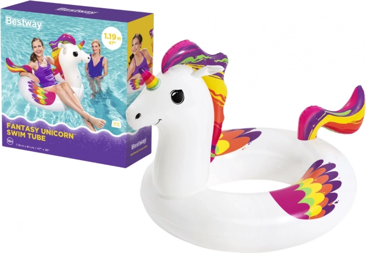 Bestway dmuchane koło jednorożec 119 cm