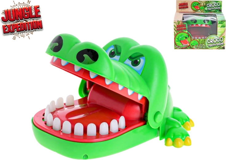 Gra gryzący krokodyl Jungle Expedition 16 cm