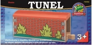 Czerwony ceglany tunel