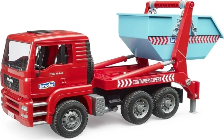 Odchylana kabina z widokiem na silnik