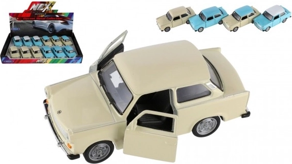 Welly retro model samochodu Trabant 601 10 cm - 1 sztuka