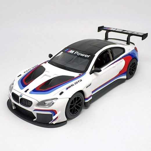 Metalowy model samochodu BMW M6 GT3 1:24