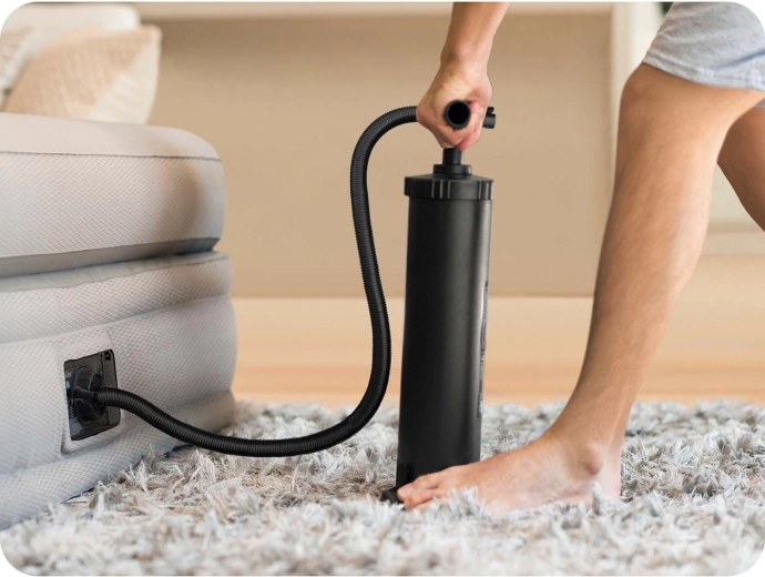 Stabilne i wygodne pompowanie