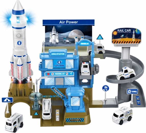 Wielopoziomowy system parkingowy i jezdny