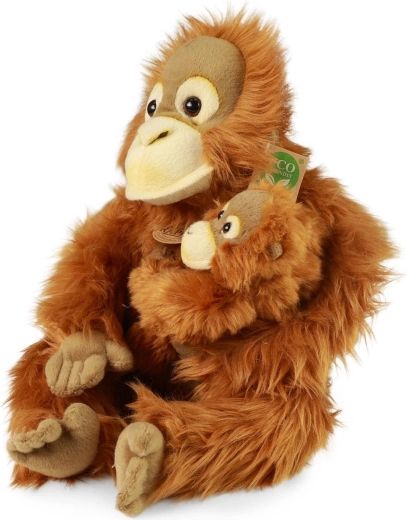 Rappa Pluszowy orangutan z młodym 28 cm ECO-FRIENDLY
