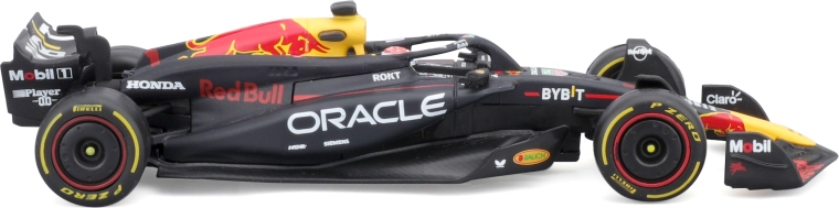 obrotowe koła i wyraziste malowanie