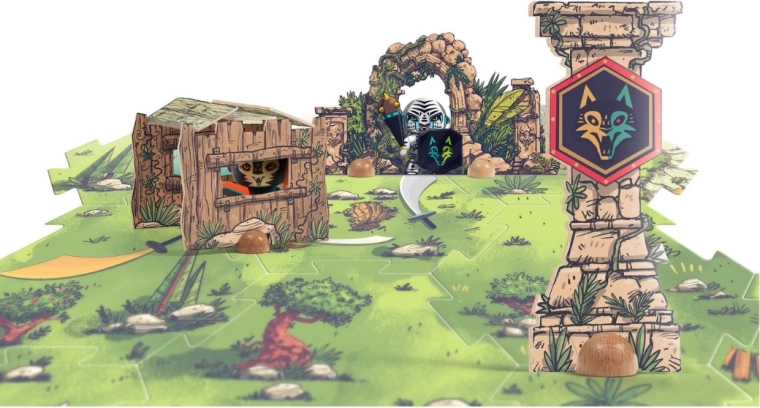 Wciągające przygodowe ilustracje