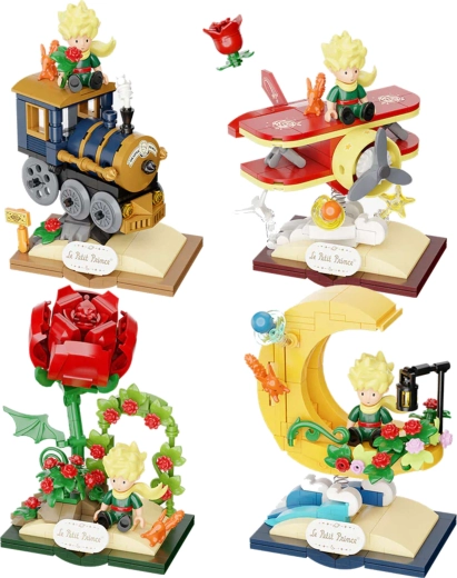 Magiczna scena na podstawce „Le Petit Prince”