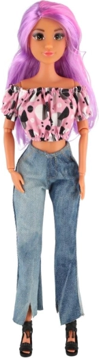 Modny dżinsowy outfit