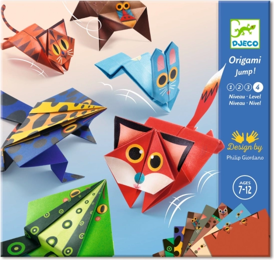 Djeco Origami wyskakujące zwierzątka