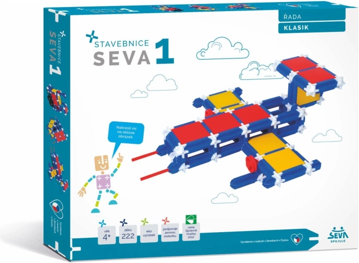 Klocki SEVA Classic 1 – 222 elementów