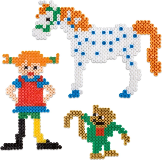 Pippi Langstrumpf – zestaw koralików do prasowania dla dzieci