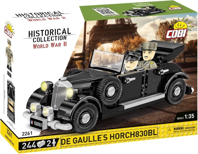 Zestaw do budowy auta HORCH 830 BL De Gaulle – model 1:35