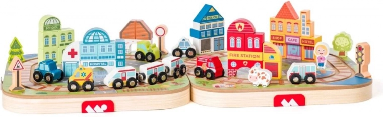 Walizka, która zmienia się w planszę do zabawy