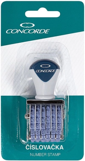 Numerator CONCORDE 4 mm na blistrze
