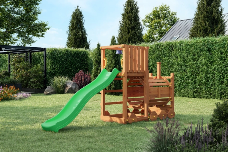 Długa zjeżdżalnia 220 cm